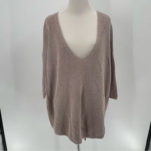 Express Woman’s Tan Sweater Top